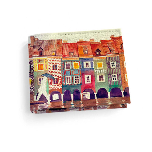 Обложка для студенческого билет STD1 «The city watercolor»