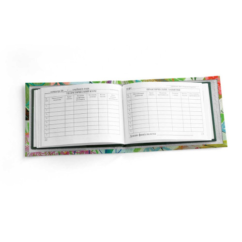 Обложка для зачетной книжки ZTK1 «Flower»