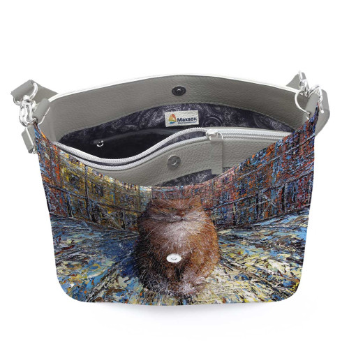 Сумка на плечо BG12 «Рыжий кот»