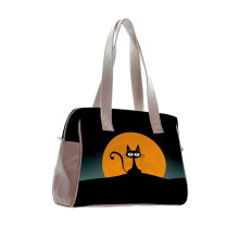 Сумка на плечо BAG5 «Кот с луной»