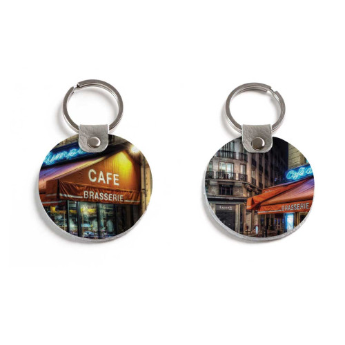 Брелок (Круглый) TRI4 «Café»