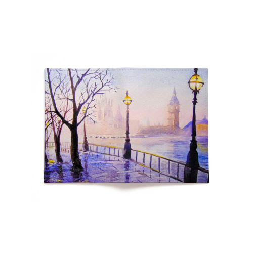 Обложка для автодокументов, AUT2 «Лондон после дождя»