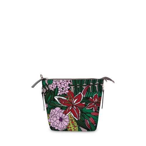 Сумка кросс-боди BAG8 «Куст лилий»