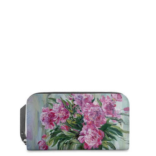 Кошелек PR14 «Пионы 2»