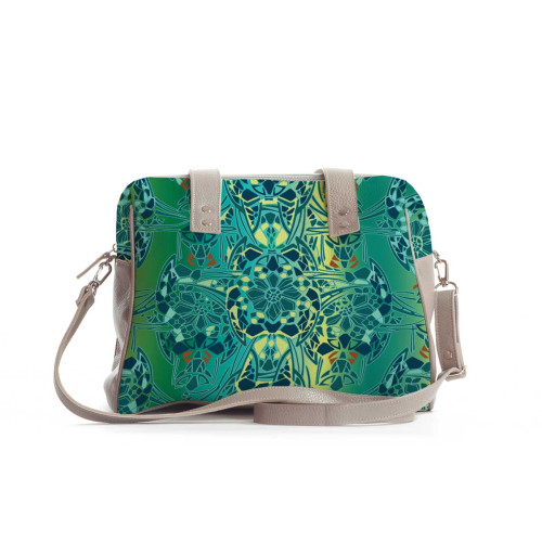 Сумка на плечо BAG5 «Мозаика оливковая»