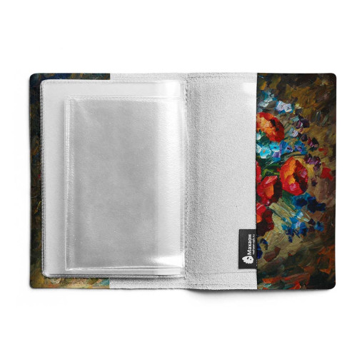 Обложка для автодокументов, AUT1 «Flowers»