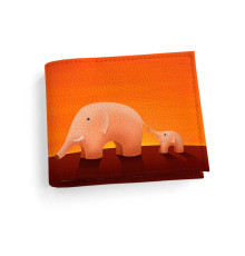 Обложка для студенческого билет STD1 «Слоны оранжевые»