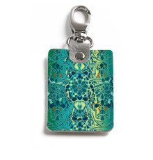 Брелок (Прямоугольный ) TRI1 «Мозаика оливковая»