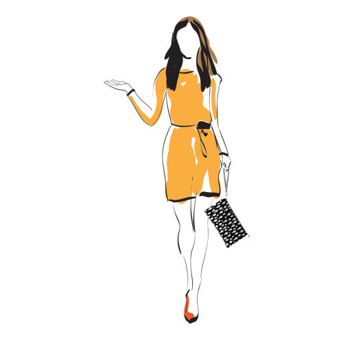 Клатч KHL2 «Black faces»