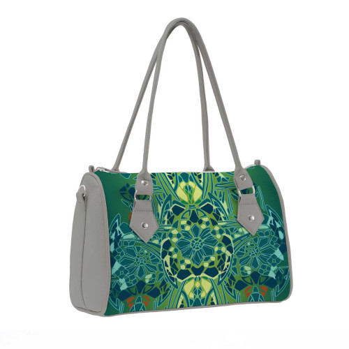 Сумка на руку BG13 «Мозаичные цветы»