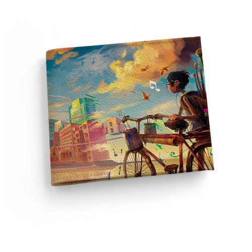 Обложка для зачетной книжки ZTK1 «Мальчик и велосипед»