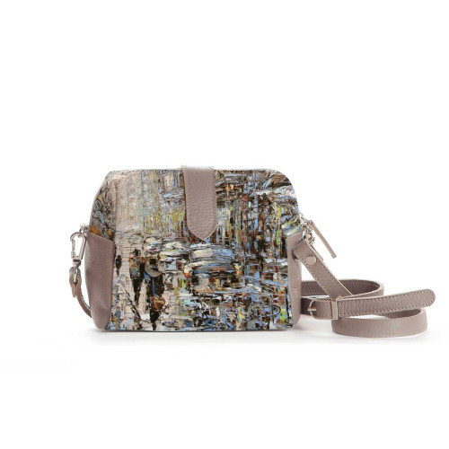 Сумка кросс-боди BAG6 «Ранний вечер на петербургской улице»