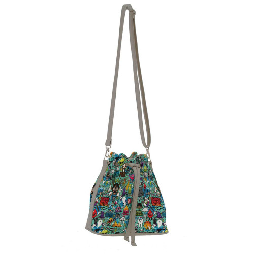 Сумка на плечо BG16 «Colored drawings»