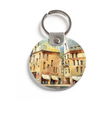 Брелок (Круглый) TRI4 «Tytus brzozowski city»