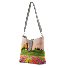Сумка на плечо BG12 «Поля тюльпанов Голландия»