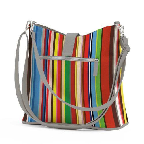 Сумка на плечо BG12 «Полоски»