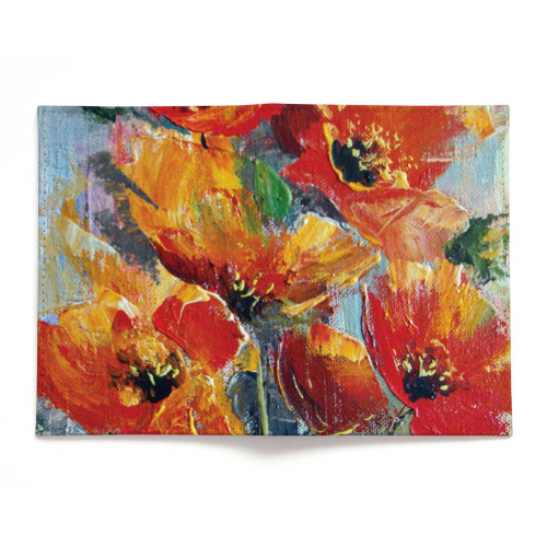 Обложка для паспорта, PAS2 «Маки»