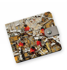 Кошелек мини PRS8 «Снегири»