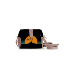 Сумка кросс-боди BAG6 «Кот с луной»