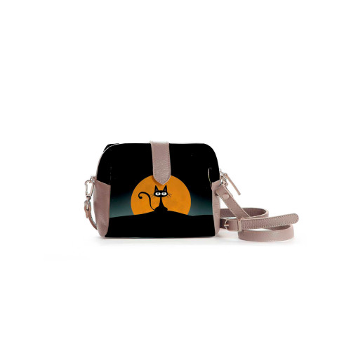 Сумка кросс-боди BAG6 «Кот с луной»