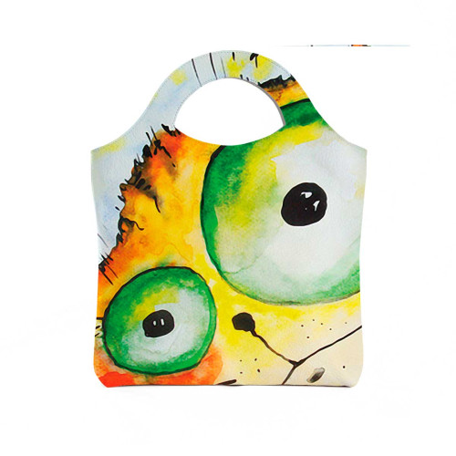 Сумка тоут BAG4 «Crazy cat»