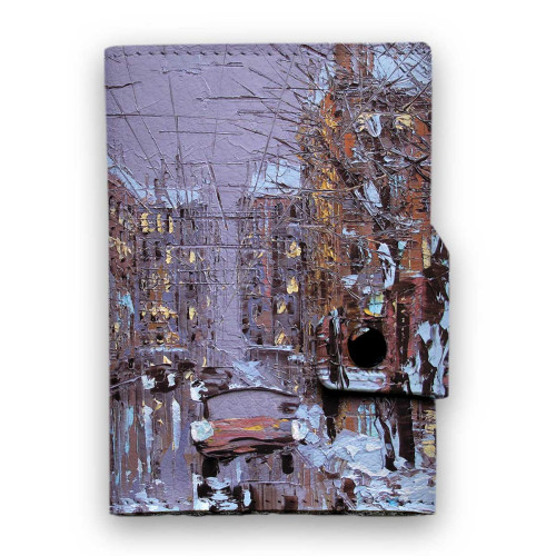 Кошелек мини, кардхолдер, PR24 «Зимний Петербург»