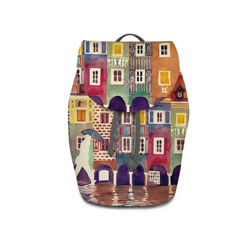 Рюкзак BKP5 «The city watercolor»