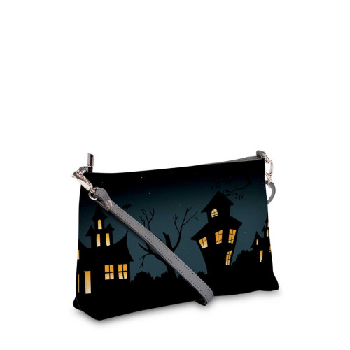 Сумка шолдер, BAG3 «Кот с луной»