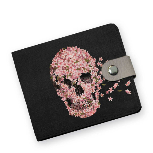 Кошелек мини PRS8 «Skull wind»