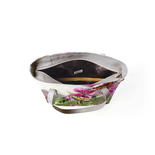 Сумка тоут BAG9 «Бабочки большие»