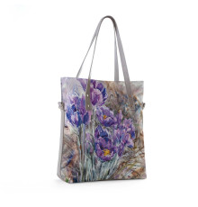 Сумка тоут BAG9 «На опушке расцвела сон-трава»