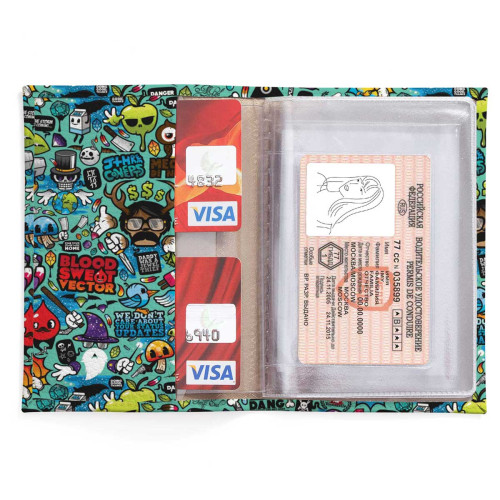 Обложка для автодокументов, AUT2 «Colored drawings»