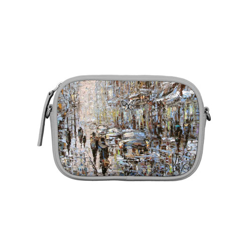 Сумка кросс-боди BG58 «Ранний вечер на петербургской улице»