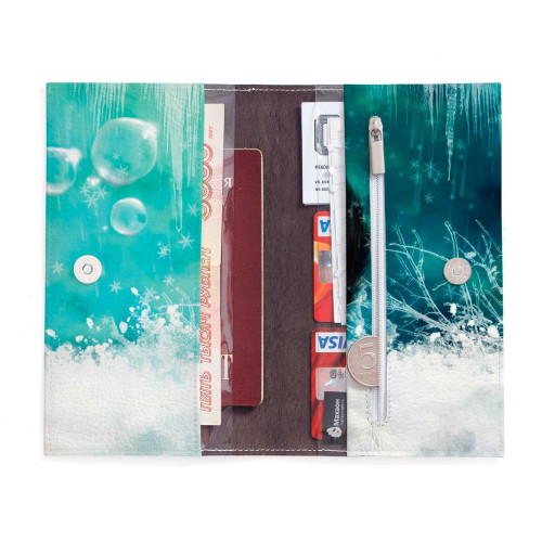 Портмоне PRS3 «Snow cat»