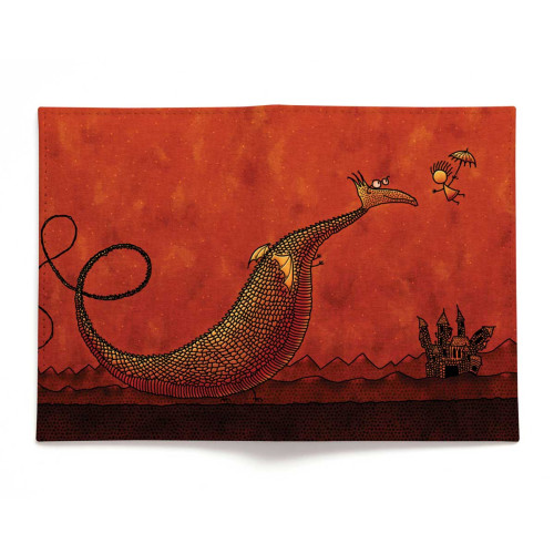 Обложка для автодокументов, AUT2 «Барышня и дракон»