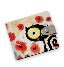 Кошелек мини PRS8 «Flower cat»