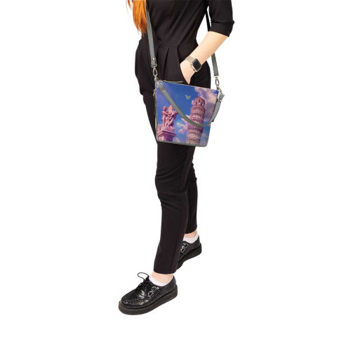 Сумка кросс-боди BAG8 «Пизанская башня»