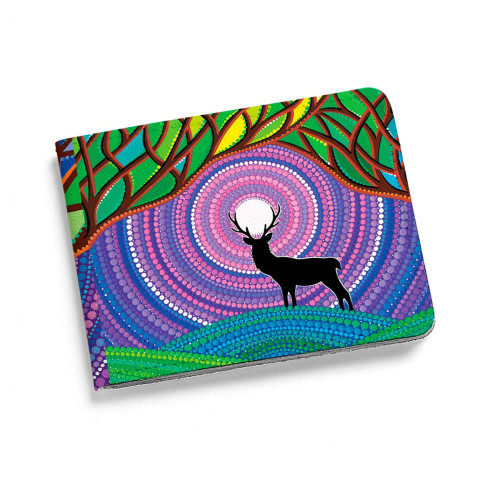 Кошелек мини, PRS2 «Tree moon»