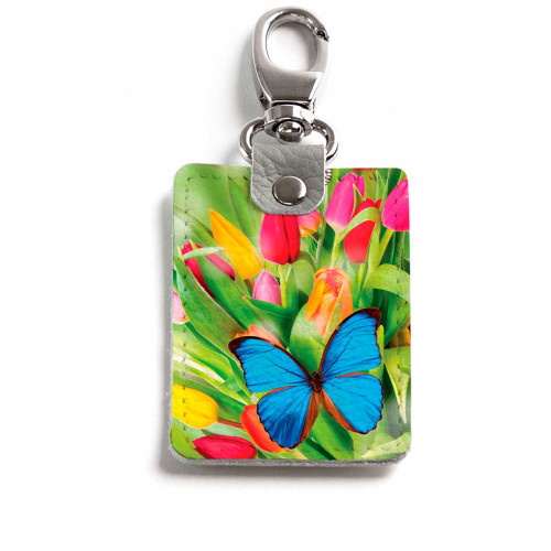 Брелок (Прямоугольный ) TRI1 «Butterfly»