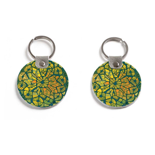 Брелок (Круглый) TRI4 «Мозаика 2»