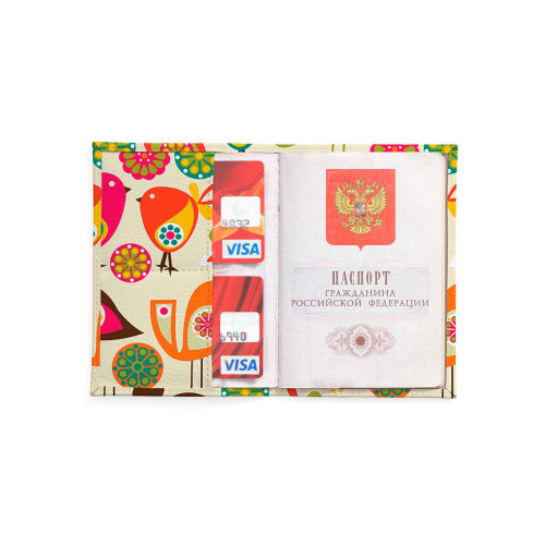 Обложка для автодокументов, AUT2 «Birds»