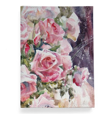 Обложка для паспорта, PAS2 «Благоуханье нежных роз»