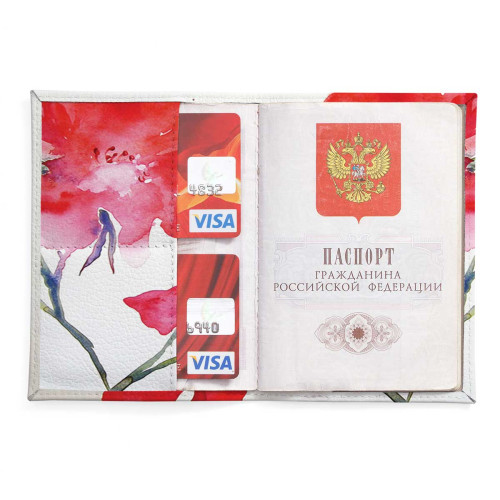 Обложка для паспорта, PAS2 «Roses»