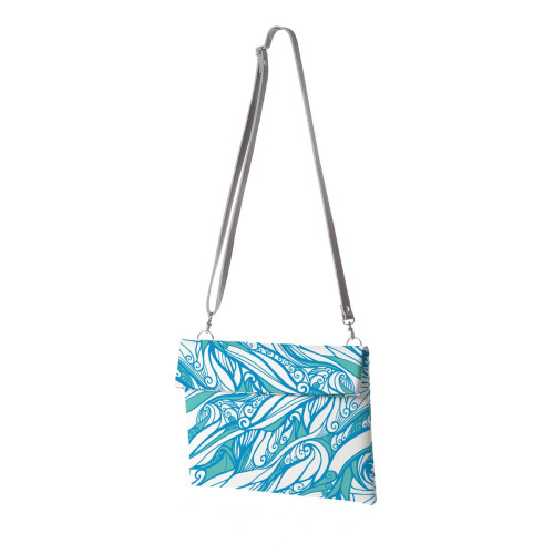 Клатч, кросс-боди KHL4 «Волны»