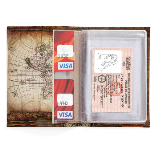 Обложка для автодокументов, AUT2 «Navigation Card»