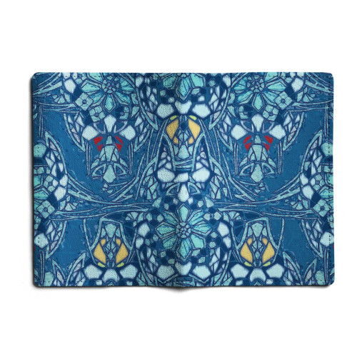 Обложка для автодокументов, AUT1 «Мозаика голубая»