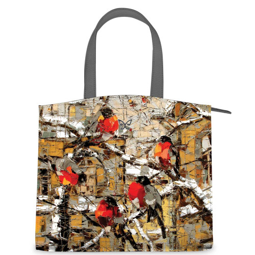 Сумка на руку, BG91 «Снегири»