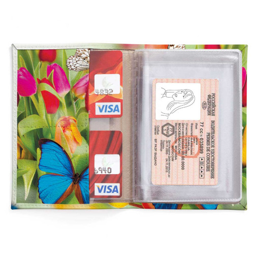 Обложка для автодокументов, AUT2 «Butterfly»