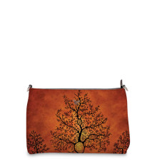 Сумка шолдер, BAG3 «Дерево лабиринт»