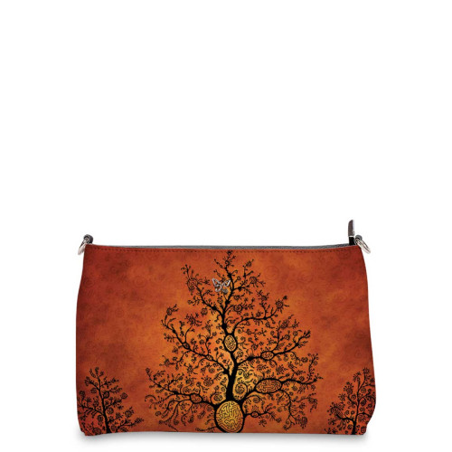 Сумка шолдер, BAG3 «Дерево лабиринт»